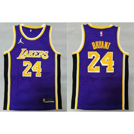 NBA Lakers 24 Kobe Bryant Purple Jordan Men Jersey 2 NBA Lakers 24 Kobe Bryant Purple Jordan Men Jersey 2