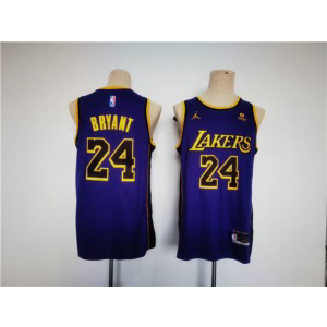 NBA Lakers 24 Kobe Bryant Purple Jordan Men Jersey NBA Lakers 24 Kobe Bryant Purple Jordan Men Jersey