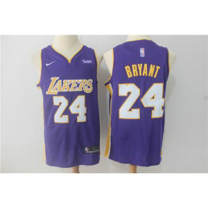 NBA Lakers 24 Kobe Bryant Purple Nike Swingman Men Jersey NBA Lakers 24 Kobe Bryant Purple Nike Swingman Men Jersey