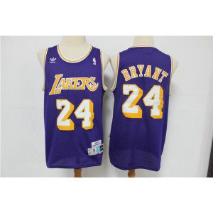 NBA Lakers 24 Kobe Bryant Purple Throwback Men Jersey NBA Lakers 24 Kobe Bryant Purple Throwback Men Jersey