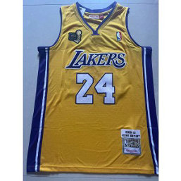NBA Lakers 24 Kobe Yellow Hardwood Classics Men Jersey NBA Lakers 24 Kobe Yellow Hardwood Classics Men Jersey