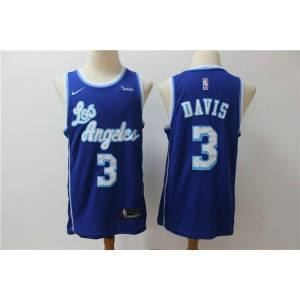 NBA Lakers 3 Anthony Davis Blue Nike Men Jersey NBA Lakers 3 Anthony Davis Blue Nike Men Jersey