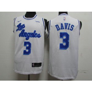 NBA Lakers 3 Anthony Davis White Men Jersey NBA Lakers 3 Anthony Davis White Men Jersey