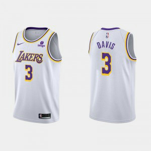 NBA Lakers 3 Davis White 2021-22 New Season Nike Men Jersey NBA Lakers 3 Davis White 2021-22 New Season Nike Men Jersey
