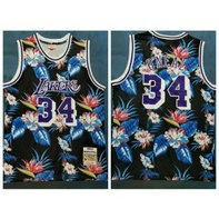 NBA Lakers 34 Shaquille O'Neal Black Fashion Hardwood Classics Men Jersey NBA Lakers 34 Shaquille O'Neal Black Fashion Hardwood Classics Men Jersey
