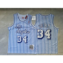 NBA Lakers 34 Shaquille O'Neal Blue Men Jersey NBA Lakers 34 Shaquille O'Neal Blue Men Jersey