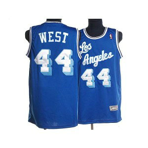 NBA Lakers 44 Jerry West Blue Throwback Men Jersey NBA Lakers 44 Jerry West Blue Throwback Men Jersey