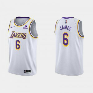 NBA Lakers 6 James White 2021-22 New Season Nike Men Jersey NBA Lakers 6 James White 2021-22 New Season Nike Men Jersey