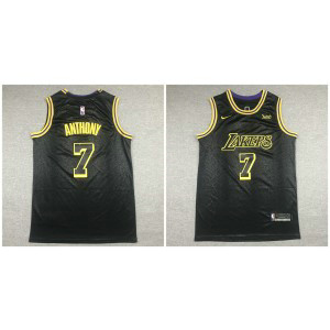 NBA Lakers 7 Carmelo Anthony Balck Mamba Nike Men Jersey NBA Lakers 7 Carmelo Anthony Balck Mamba Nike Men Jersey