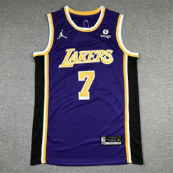NBA Lakers 7 Carmelo Anthony Purple Jordan New Logo Men Jersey NBA Lakers 7 Carmelo Anthony Purple Jordan New Logo Men Jersey