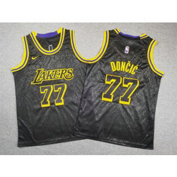 NBA Lakers 77 Luka Don?i? Black Nike Youth Jersey NBA Lakers 77 Luka Don?i? Black Nike Youth Jersey