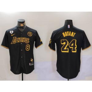 NBA Lakers 8 Kobe Black Vapor Baseball Limited Men Jersey NBA Lakers 8 Kobe Black Vapor Baseball Limited Men Jersey