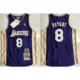 NBA Lakers 8 Kobe Hall of fame Throwback Men Jersey NBA Lakers 8 Kobe Hall of fame Throwback Men Jersey
