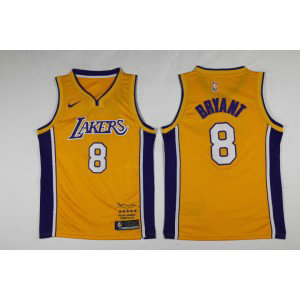 NBA Lakers 8 kobe Bryant Yellow Black Mamba Swingman Nike Men Jersey NBA Lakers 8 kobe Bryant Yellow Black Mamba Swingman Nike Men Jersey