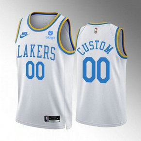 NBA Lakers Customized 2022_23 White Classic Edition Nike Men Jersey NBA Lakers Customized 2022_23 White Classic Edition Nike Men Jersey