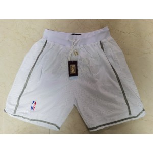 NBA Lakers White MVP Shorts