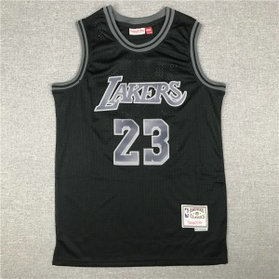NBA Los Angeles Lakers 23 James Throwback Men Jersey NBA Los Angeles Lakers 23 James Throwback Men Jersey