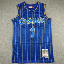 NBA Magic 1 Tracy McGrady 2020 Blue Hardwood Classics Men Jersey NBA Magic 1 Tracy McGrady 2020 Blue Hardwood Classics Men Jersey