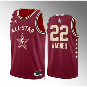 NBA Magic 22 Franz Wagner Crimson 2024 All Star Jordan Men Jersey NBA Magic 22 Franz Wagner Crimson 2024 All Star Jordan Men Jersey