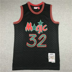 NBA Magic 32 Shaquille O'Neal Black Men Jersey NBA Magic 32 Shaquille O'Neal Black Men Jersey
