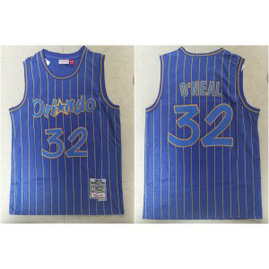 NBA Magic 32 Shaquille O'Neal Blue Men Jersey NBA Magic 32 Shaquille O'Neal Blue Men Jersey