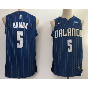 NBA Magic 5 Mohamed Bamba Blue 2018 NBA Draft Nike Men Jersey NBA Magic 5 Mohamed Bamba Blue 2018 NBA Draft Nike Men Jersey