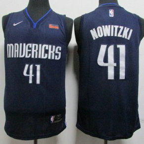 NBA Mavericks 41 Dirk Nowitzki Navy Nike Men Jersey NBA Mavericks 41 Dirk Nowitzki Navy Nike Men Jersey