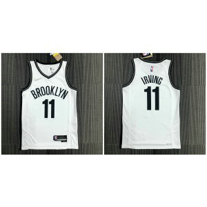 NBA Nets 11 Irving 75th Anniversary Men Jersey 1 NBA Nets 11 Irving 75th Anniversary Men Jersey 1
