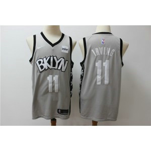 NBA Nets 11 Kyrie Irving Gray Nike New Men Jersey NBA Nets 11 Kyrie Irving Gray Nike New Men Jersey