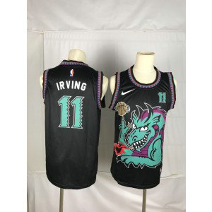 NBA Nets 11 Kyrie Irving Green Black Dragon Men Jersey NBA Nets 11 Kyrie Irving Green Black Dragon Men Jersey