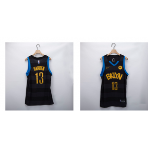 NBA Nets 13 James Harden Black Fashion Men Jersey NBA Nets 13 James Harden Black Fashion Men Jersey
