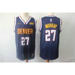 NBA Nuggets 27 Jamal Murray Navy Nike Men Jersey NBA Nuggets 27 Jamal Murray Navy Nike Men Jersey