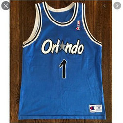 NBA Orlando Magic 1 Penny Hardaway Blue Men Jersey NBA Orlando Magic 1 Penny Hardaway Blue Men Jersey