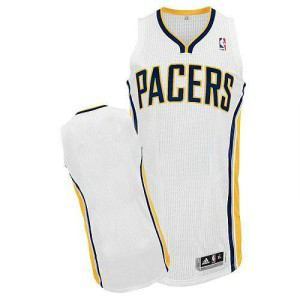 NBA Pacers Blank White Revolution 30 Men Jersey