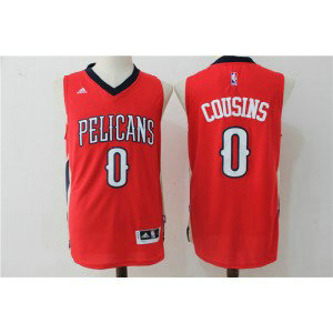 NBA Pelicans 0 DeMarcus Cousins Red Swingman Men Jersey NBA Pelicans 0 DeMarcus Cousins Red Swingman Men Jersey
