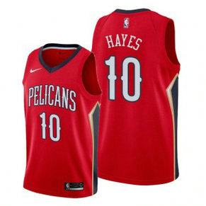NBA Pelicans 10 Jaxson Hayes Red 2019 Draft Nike Men Jersey NBA Pelicans 10 Jaxson Hayes Red 2019 Draft Nike Men Jersey