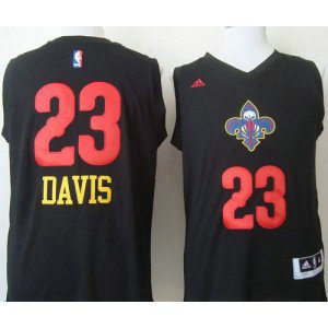 NBA Pelicans 23 Anthony Davis Black New Men Jersey NBA Pelicans 23 Anthony Davis Black New Men Jersey