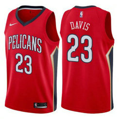 NBA Pelicans 23 Anthony Davis Red Nike Swingman Men Jersey NBA Pelicans 23 Anthony Davis Red Nike Swingman Men Jersey