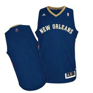 NBA Pelicans Blank Navy Revolution 30 Men Jersey NBA Pelicans Blank Navy Revolution 30 Men Jersey