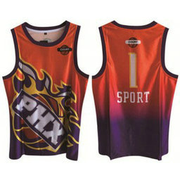 NBA Phoenix Suns 1 Devin Booker Purple Orange Print Basketball Men Jersey NBA Phoenix Suns 1 Devin Booker Purple Orange Print Basketball Men Jersey