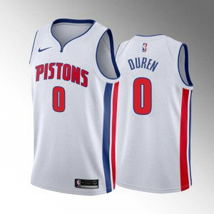 NBA Pistons 0 Jalen Duren White 2022 Draft Basketball Nike Men Jersey NBA Pistons 0 Jalen Duren White 2022 Draft Basketball Nike Men Jersey