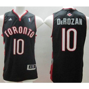 NBA Raptors 10 DeMar DeRozan Black Revolution 30 Men Jersey 1