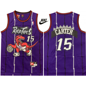 NBA Raptors 15 Vince Carter Purple Nike Men Jersey