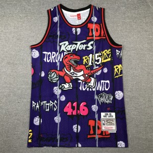 NBA Raptors 15 Vince Carter Purple Throwback Men Jersey