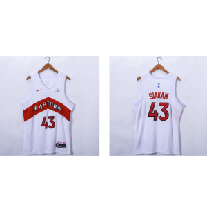 NBA Raptors 43 Pascal Siakam White Nike Men Jersey