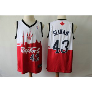 NBA Raptors 43 Pascal Siakam White Red 2019 City DNA Swingman Men Jersey