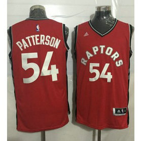 NBA Raptors 54 Patrick Patterson Red Men Jersey
