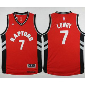 NBA Raptors 7 Kyle Lowry Red Revolution 30 Men Jersey
