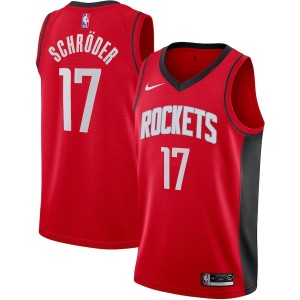 NBA Rocket 17 Schroder Red Nike Men Jersey NBA Rocket 17 Schroder Red Nike Men Jersey