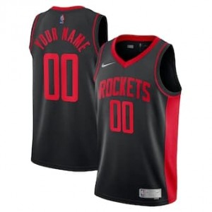 NBA Rocket Customized Black Nike Men Jersey NBA Rocket Customized Black Nike Men Jersey